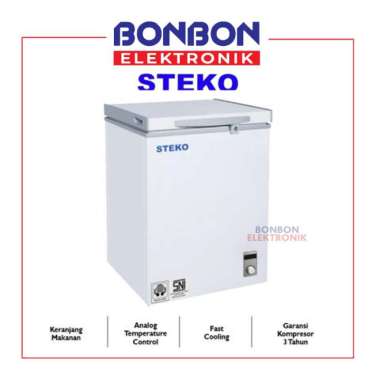 Steko Chest Freezer 100L BF 110 / BF110 Lemari Pendingin Daging/Es