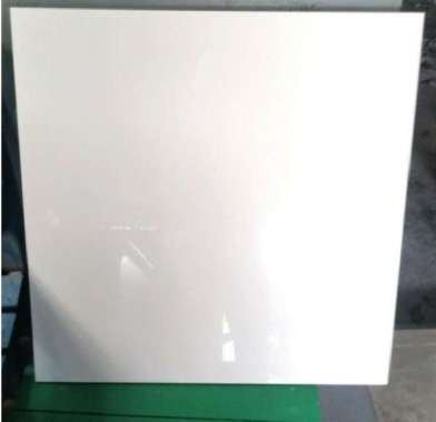 KERAMIK GRANIT LANTAI DINDING ROMAN PUTIH POLOS WHITE UK 60X60 CM