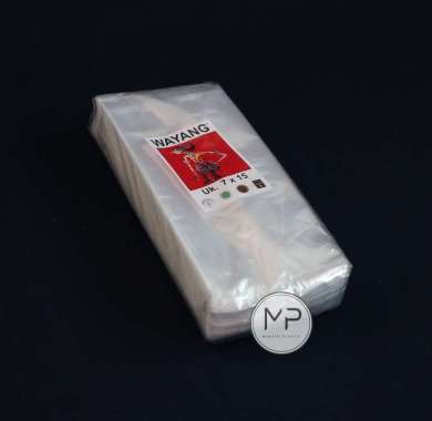 Plastik PP wayang 7x15cm Putih