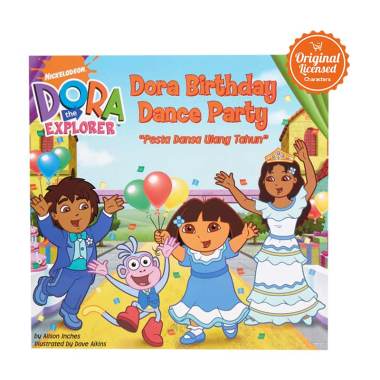 Dora the Explorer Dora Birthday Dance Party Komik Book