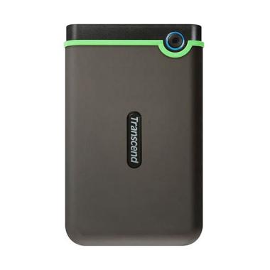 Transcend Storejet 1 TB Hardisk Eksternal - Hijau