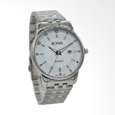 Bonia Rosso Jam Tangan Pria - Silver Putih BNB10097-1315