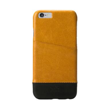 Alto Metro Leather Casing for iPhone 6 - Light Brown Black