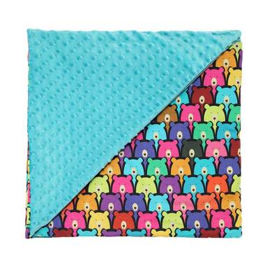 DollBao La Millou Minky Calming Bla ... ur Bayi - Candy Bear Teal
