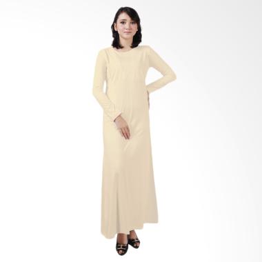 Mamalooks Gamis Manset Menyusui - Coklat Susu