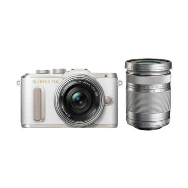 Olympus E-PL8 14-42mm EZ Digital Camera - White Silver