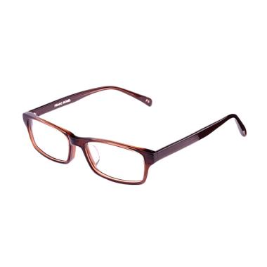 Franc Nobel 041522 Unisex Fitz Chesnut Transparent Kacamata - Brown