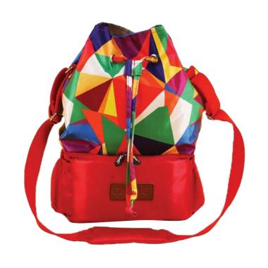 Gabag Cooler Bag Tas Penyimpan ASI dengan Ice Gel - Sierra Merah