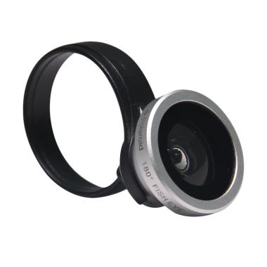 Polaroid 180 Fisheye Lens Lensa Smartphone - Silver