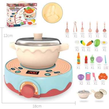 OEM ONE - M149 M151 Mainan Kitchen Set Kompor Elektronik BISA GERAK Mainan Masak Masakan Anak Peremp