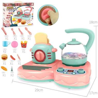 OEM ONE - M149 M151 Mainan Kitchen Set Kompor Elektronik BISA GERAK Mainan Masak Masakan Anak Peremp