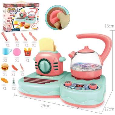 OEM ONE - M149 M151 Mainan Kitchen Set Kompor Elektronik BISA GERAK Mainan Masak Masakan Anak Peremp