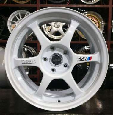 Velg R/Ring 17 R17 SSR Type C Accord Civic FD Mazda 6 Camry Innova dll white
