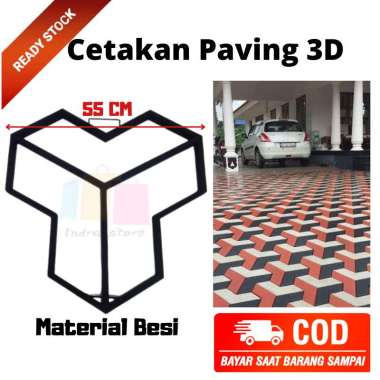 CETAKAN PAVING MOTIF 3 D