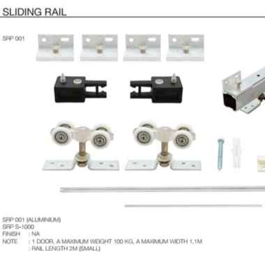 Rel Pintu Geser Sliding Paloma SRP 001 2 M Rel Pintu Sliding Rel Pintu Sleding Geser Murah Berkualit