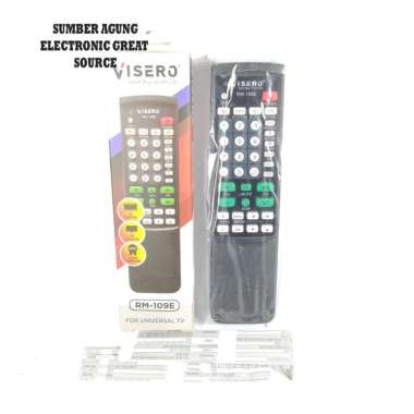 RM109E Visero Remot TV Universal Segala Merk IC PIntar Murah Berkualit