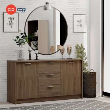 Oggi - Buffet / Sideboard / Oggi Hazel Sideboard 150 Brown Oak