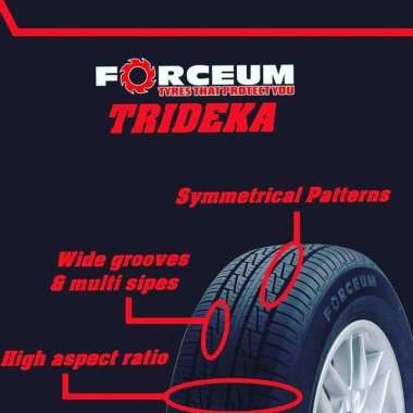 ban mobil FORCEUM 175/60R13 175/60/13 R13 R 13 TRIDEKA