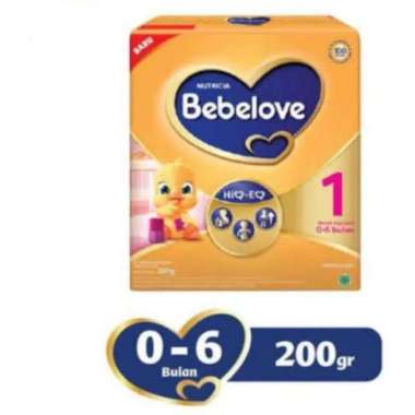 BEBELOVE 1 Susu Bayi Formula Lanjutan 0-6 bulan - Bebelove 1 200 gram