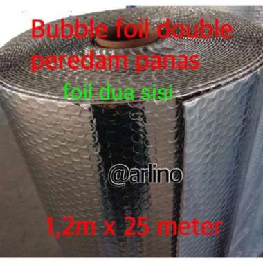 Aluminium bubble foil peredam panas atap roll an