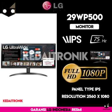 LED Monitor LG 29WP500 29" UltraWide IPS 75Hz FHD HDMI - LG 29WP500