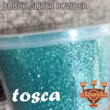 Glitter warna warni 1kg bubuk gliter warna untuk slime/henna/kosmetik tosca