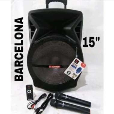 Speaker Portable Meeting Wireless ASATRON BARCELONA 15 inch (ORIGINAL)