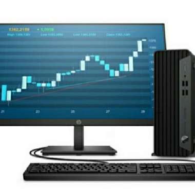 PC Desktop HP Prodesk 400 G7 MT 358X2PA with HP V214B Monitor
