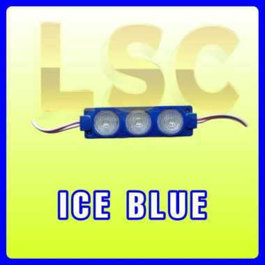 Lampu LED 3 mata 12-24 Volt, lampu kolong mobil 24v ICY