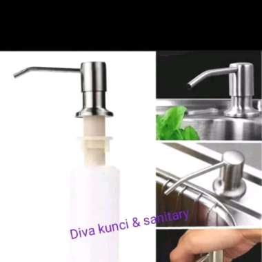 Tempat sabun cair tanam sink