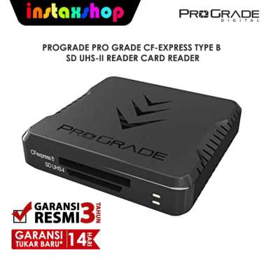 INSTAXSHOP PROGRADE MEMORY CFEXPRESS TYPE B AND SDXC UHS-II DUAL-SLOT CARD READER | USB 3.2 GEN 2