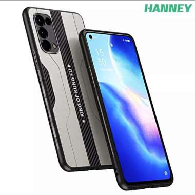 CASE FASHION OPPO A52 / A92 COVER CARBON FIBER PROTECTION PHONSEL OPPO A92 Putih