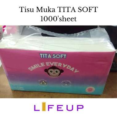 Tisu Wajah Tissue muka 1000's Tita Soft / Tisu wajah Tita Soft 1000'sheet