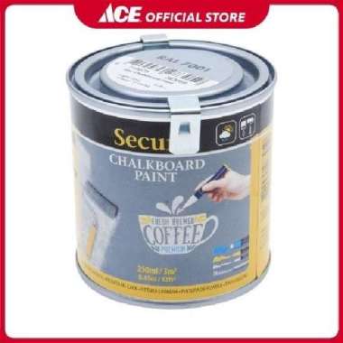 Ace - Securit Cat Papan Tulis Kapur Ukuran Kecil - Abu-Abu