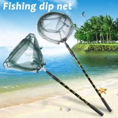 Serokan ikan Jaring ikan Penangkap Ikan Telescopic Net Aluminium 150cm