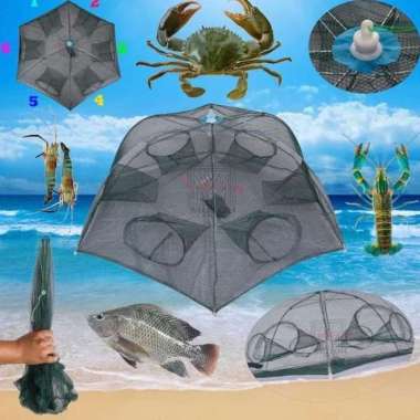 perangkap ikan 6 lubang / bubu perangkap ikan /jaring ikan udang