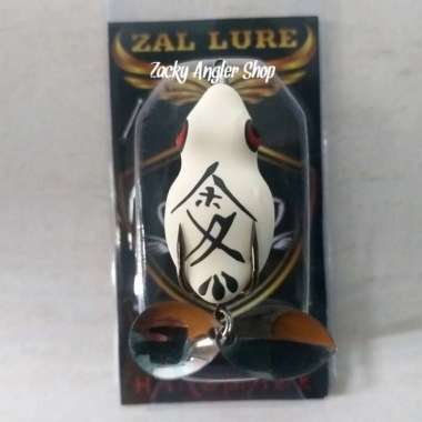 Soft Frog Double Blade Zal Lure 3,5 Cm Umpan Casting Gabus warna Orange