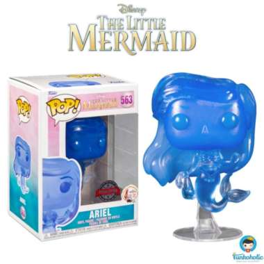 Funko POP! Disney The Little Mermaid - Ariel with Bag Blue Translucent
