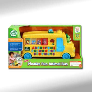 Leap Frog Leapfrog Phonics Fun Animal Bus Mainan Edukasi Anak