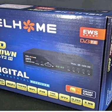 STB Set Top Box Welhome HD Crown DVB-T2