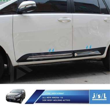 JSL List Body Samping Innova Reborn Model Activo Side Body Molding