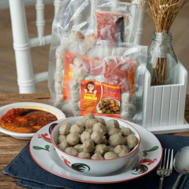 Pentol Buron isi 50 Pentol Daging Sapi Frozen Food Kasar