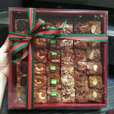 MIX BROWNIES SEKAT LARGE ORIGINAL PRIMA RASA BANDUNG BEST SELLER JAJAN