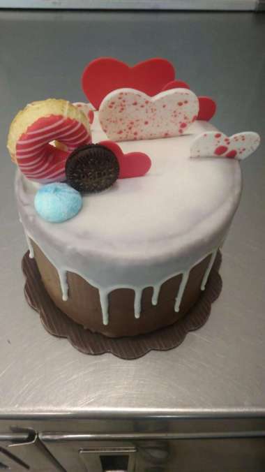 CHOCOLATE CARAMEL TAART MINI 12 CM PRIMA RASA BANDUNG BEST SELLER CAKE