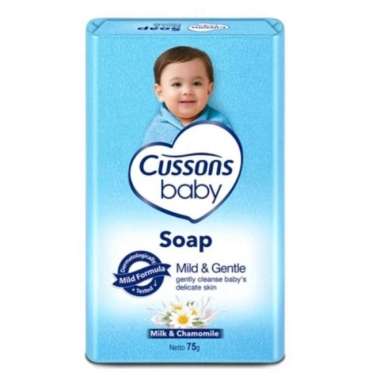 Cussons Baby Soap Sabun mandi bayi 75 gram Sabun Batang Bar Soap Mild & Gentle
