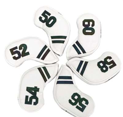 Golf Cover Iron Sand Wedge Exclusive High Quality 58 putih