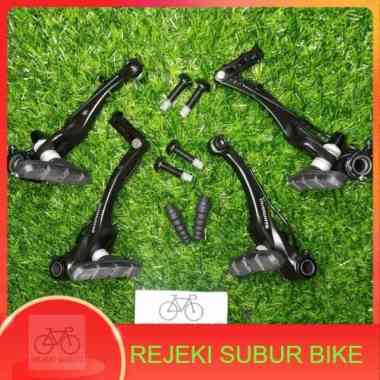BRAKE SET REM V BRAKE SHIMANO ALLOY BR T4000 SHIMANO ALIVIO Asli