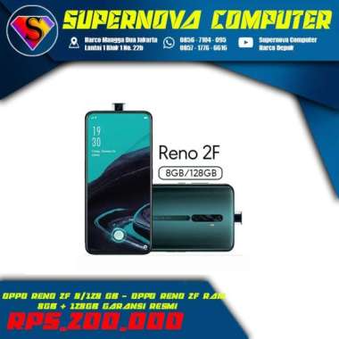 HP OPPO RENO 2F 8/128 GB - OPPO RENO 2F RAM 8GB + 128GB GARANSI RESMI Multicolor