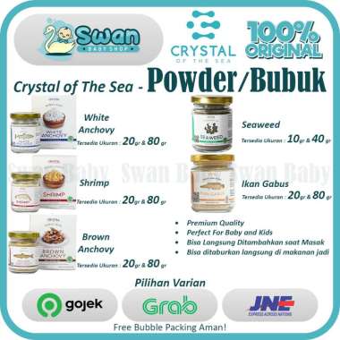 Crystal of The Sea Powder / Bubuk Mpasi Shrimp 80gr