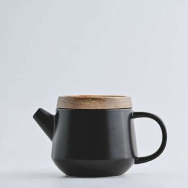 Duquet Teapot B05 600ml - Sepia Black Black